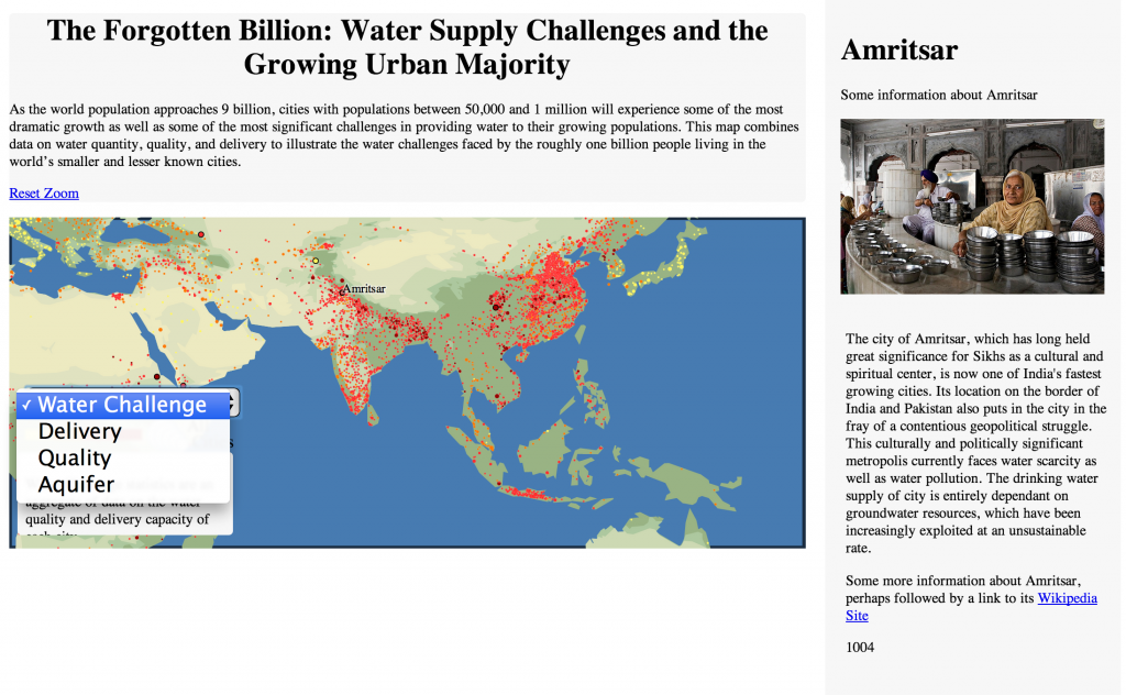 Global Water Challenge App for City Nature (Zoomed)