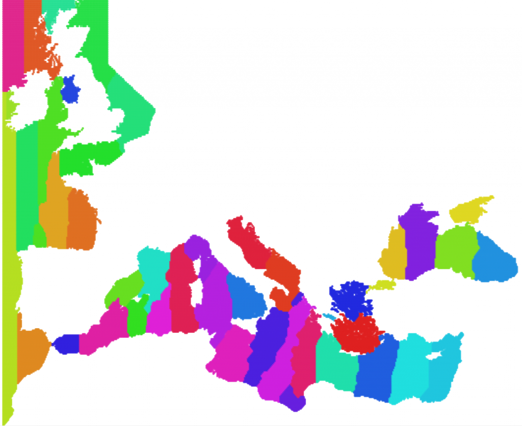 Modules in the Mediterranean