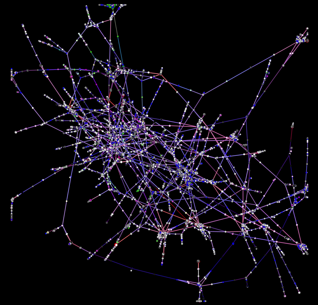 A network of tweets and Twitter users consisting of ~4000 users and ~26000 tweets