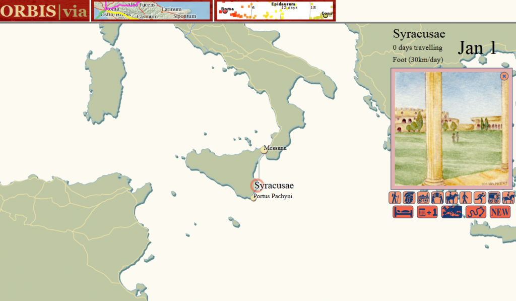 Syracuse in ORBIS|via