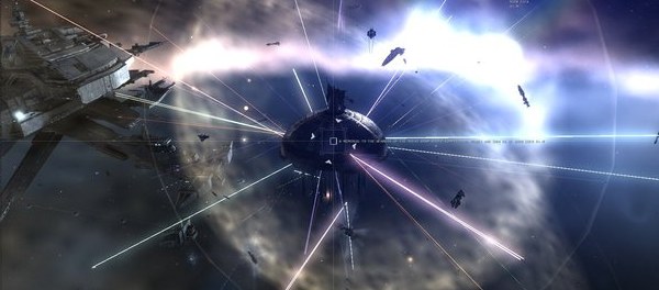 In humanity's grimdark future, only those with access to plasma cannons are afforded the right to assemble