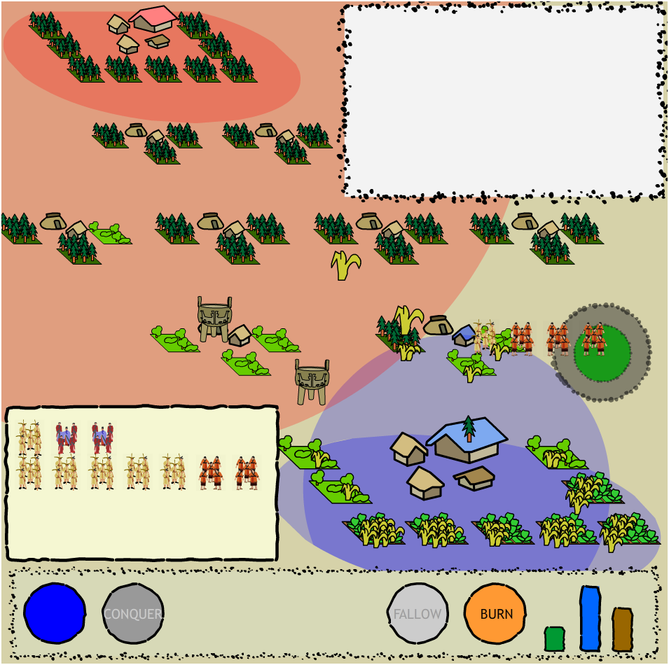 Socio-Ecological Processes as a Game