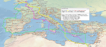 ORBIS route-finding interface
