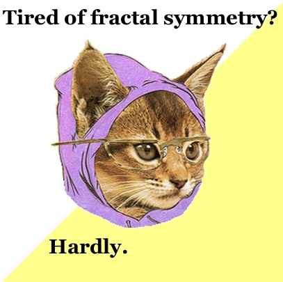 Hipsterism self-replicates at different scales
