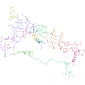 Projected network of Imperial Roman land routes Projected network of Imperial Roman land routes