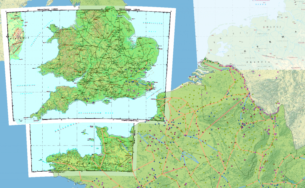 Raster historical maps of Brittania, Germania and Aremorica Raster historical maps of Brittania, Germania and Aremorica