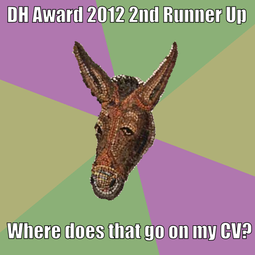 Digital Humanities Advice - CV